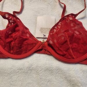 Savage X Fenty Scarlet Lace Bra